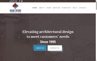 Headwaters Architecture Pc website