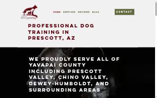 K9Synergy Dog Training of Prescott website