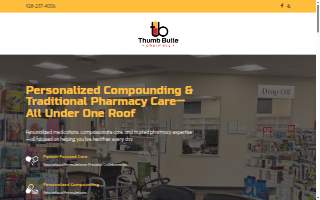 Thumb Butte Pharmacy website