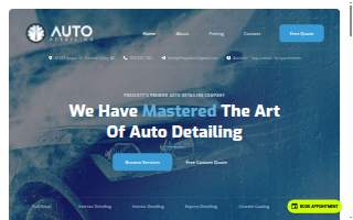 321 Auto Detailing website