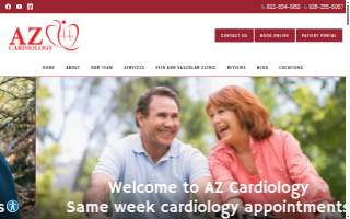 AZ Cardiology - Prescott Valley website