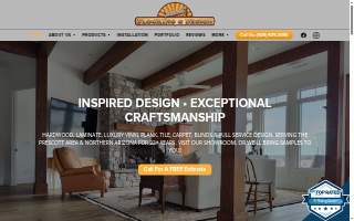 Desert Hardwood Flooring website