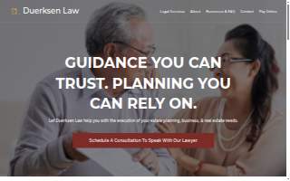 Duerksen Law Office - Prescott Valley website