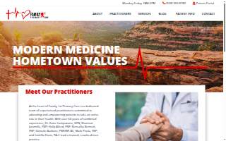 FAMILY 1st PRIMARY CARE website