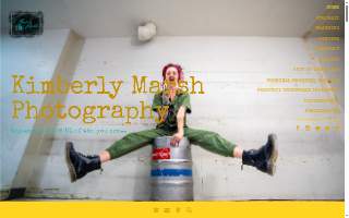 Kimberly Marsh Photography website