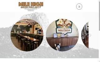 Mile High Beer Project website