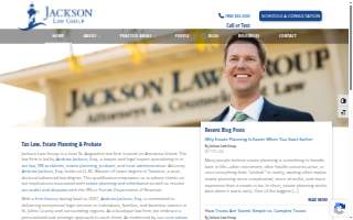 Steven M. Jackson Law Group, LLC website