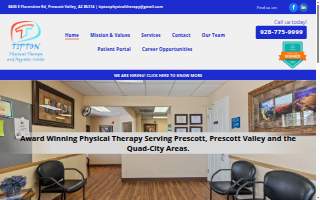 Tipton Physical Therapy And Aquatic Center website