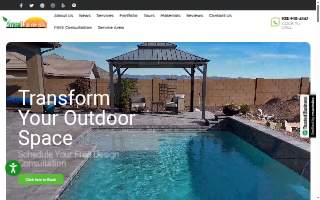Yavapai Landscaping Prescott website