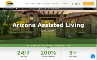 Arizona Assisted Living website