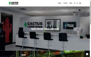 Cactus Computers website