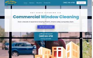 Hot Sauce Cleaning website