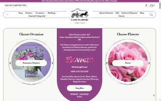 Yaniv Flowers website