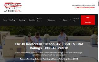 AA Brite 24/7 Sahuarita, Green Valley Roof Coating Contractors website