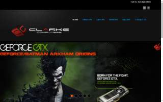 Clarke Computers of Green Valley website