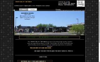 Green Valley Car Wash of Sahuarita website