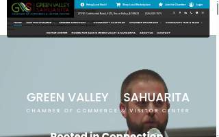 Green Valley Sahuarita Chamber of Commerce & Visitor Center website