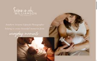 Savannah Williamson Photography website