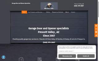 AZ Garage Doors - N - More Inc. website
