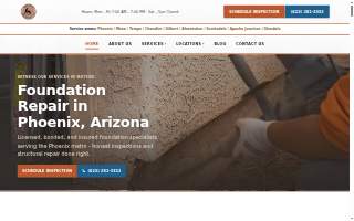 Concrete Repairman® Foundation Repair website