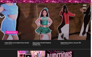 Glam Dance Studio By Cindy of San Luis website
