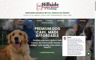 Hillside K9 Academy website