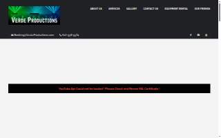 Verde Valley Auto Glass website