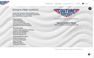 Couture Graphics website