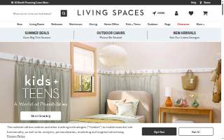 Living Spaces of San Tan Valley website