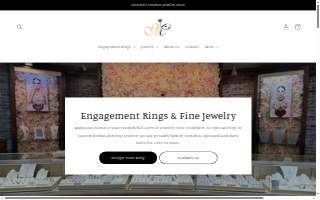 Maya Caroleena Jewelers website