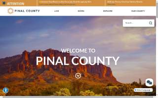Pinal County Federal Credit Union website
