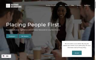 HotFoot Recruiters of Scottsdale website
