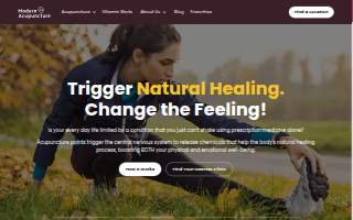 Modern Acupuncture of Scottsdale website