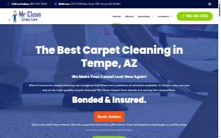 Mr Clean Carpet Care of Scottsdale website