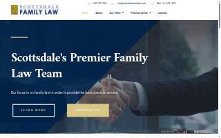 Scottsdale Family Law website