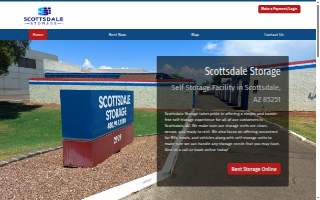 Scottsdale Storage website