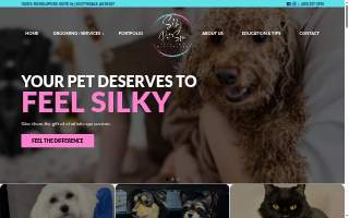 Silky Pet Spa website