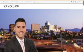 Yako Law website