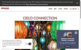 Cielo Connection, Sedona Arizona website