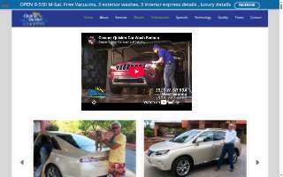 Cleaner Quicker Car Wash and Detailing website