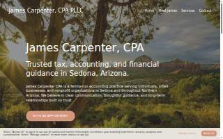 James Carpenter, CPA website