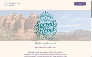 Sacred Rebel Tattoo website
