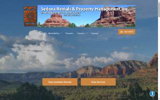 Sedona Rentals & Property Management, Inc. website