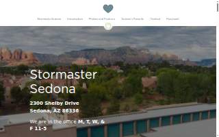Stormaster Sedona website