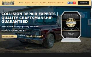 Show Low Garage Doors website