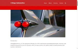 3 Kings Automotive, LLC website