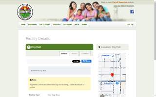 City Hall website