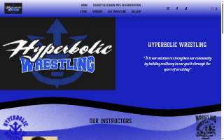 Hyperbolic Wrestling Club website