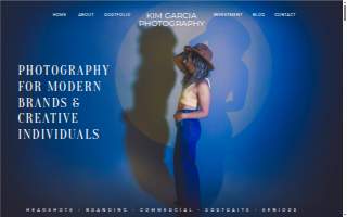 Kim Garcia Photography website