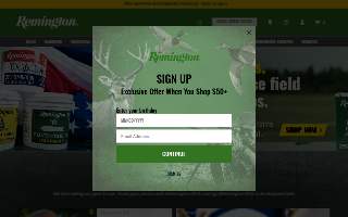 Remington Industrial Supply website